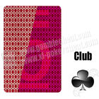 Cartões de jogo invisíveis da mostra mágica, cartões vermelhos do póquer 3A para a fraude de jogo