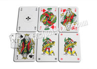 O jogo do NTP Omaha de Itália marcou cartões do póquer para o analisador do póquer de CVK 350 /Iphone