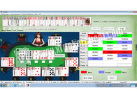 Sistema novo da fraude do póquer do computador para ver todos os cartões e graus dos jogadores na tela
