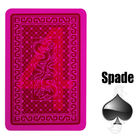 Jogos de póquer invisíveis de jogo dos cartões de jogo do negro italiano do DAL