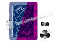 Cartão de jogo invisível plástico do clube de Itália Aereo do póquer da fraude do jogo