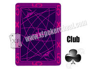 Cartão de jogo invisível plástico do clube de Itália Aereo do póquer da fraude do jogo