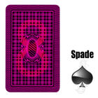Da excursão européia do póquer de Napoletane dos suportes da mágica papel invisível dos cartões de jogo para a fraude de jogo