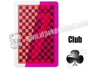 Tinta invisível marcada de jogo plástica de plataforma de cartão de 100% para a fraude do póquer