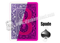 Cartões de jogo de papel invisíveis do espião dos cartões de jogo do póquer para o entretenimento