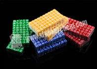 Plástico de jogo Mercury dos dispositivos da fraude dos dados mágicos líquidos coloridos do casino
