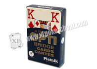 Piatnik 4 cartões marcados invisíveis plásticos do póquer dos cartões de jogo do índice OPTI para jogar