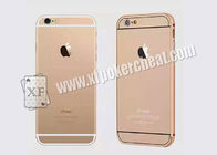 Iphone plástico dourado 6 dispositivos de jogo da fraude do cambista positivo dos cartões do móbil