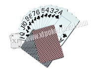 Marcações invisíveis que enganam o dispositivo plástico da fraude do póquer dos cartões de jogo