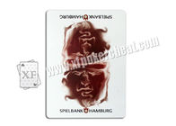 Cartões de jogo dos jogos de póquer/papel invisíveis da seta que joga cartões marcados