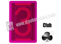 Cartões de jogo invisíveis do papel APROVADO do tipo do leão, jogando cartões marcados para jogos de póquer