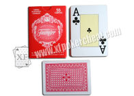 O póquer marcado do código de barras dos cartes de Fournieer 55 da Espanha carda o tamanho invisível do póquer para o varredor do póquer