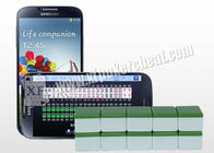 Dispositivos de engano do pôquer de Samsung S6 com construído in camera para fazer a varredura de dominós marcados de Majhong