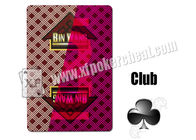 Cartões de engano invisíveis de papel do pôquer/cartões de jogo de engano 6.3cm * 8.8cm
