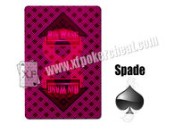 Cartões de engano invisíveis de papel do pôquer/cartões de jogo de engano 6.3cm * 8.8cm