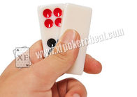 2 - 4 cartões de jogo marcados de Paigow dos dados mágicos do casino dos jogadores para o telefone do analisador