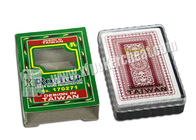 Cartões de jogo de engano marcados plástico de Taiwan Rocket para a câmera do infravermelho do varredor do pôquer