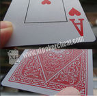 Cartões de jogo marcados de GYT Texas Holdem verso plástico para lentes de contato UV