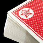 Cartões de jogo invisíveis vermelhos e azuis/cartões do plástico reis Casino de Copag