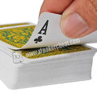 Pôquer invisível original dos cartões de jogo de Itália Modiano/lentes de contato