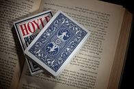 Cartões de jogo invisíveis vermelhos/cartões marcados revestidos plásticos do pôquer