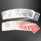 O código de barras marcou cartões de jogo plásticos de Modiano Adjara para o dispositivo/analisador da fraude do pôquer