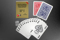 O troféu plástico N1 de Itália ModianoGolden marcou os cartões 63x88 milímetro do pôquer