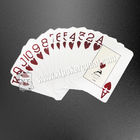 Espie o pôquer da câmera/cartões de jogo plásticos marcados fraude do índice enorme