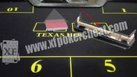 O varredor escondido tabela de Texas Holdem para o lado marcou cartões/analisador do pôquer