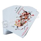 Letra pequena marcada de cartões de jogo do truque da plataforma de Blue1 espadelador mágico