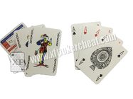 Toolment de jogo NO.1 vermelho/reduz os cartões de jogo de papel do índice pequeno do tamanho 4