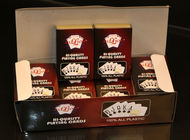 Milhão cartões de jogo do tamanho do pôquer dos suportes/acessórios plásticos de jogo do pôquer