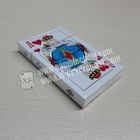 Os cartões de jogo invisíveis de papel Z.X.M do russo No.9811/marcaram cartões do pôquer