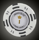 20PCS/a bacará Texas da moeda da argila das microplaquetas pôquer 14g do lote guardam-nos grupo do pôquer
