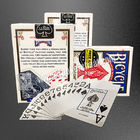 Os EUA Bicycle suportes de jogo de papel enormes/cartões de jogo enormes do índice tamanho dois do pôquer
