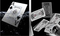 Cartões de jogo invisíveis do pôquer plástico de Texas da bicicleta para o dispositivo de engano