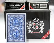 Códigos de barras originais dos cartões de jogo de Itália Armanino e marcações invisíveis da parte traseira que jogam