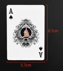 A tinta marcada invisível Yue plástico canta cartões de jogo de engano do pôquer para o dispositivo de jogo