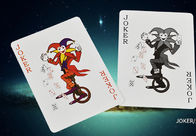 O pôquer que engana Yue canta cartões de jogo do papel/marcou cartões do pôquer