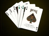 Tinta marcada invisível de engano dos cartões de jogo do pôquer de DECO da CABRA da bicicleta personalizada