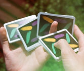 Códigos de barras dos cartões de jogo da tinta UV do pôquer da escova e marcações invisíveis da câmera do filtro