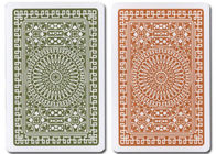 Cartões de jogo marcados do póquer do clube de ponte de Itália Modiano Ramino para o analisador do póquer
