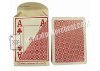 Cartões de jogo plásticos de Copag do índice azul do jumbo 4 para o Predictor do póquer