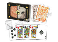 1546 cartões plásticos de jogo do póquer dos suportes COPAG com tamanho regular do índice