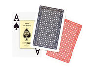 Cartões marcados do póquer do plástico, cartões de jogo da ponte 2826 de Fournier para o analisador do póquer