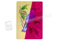 Cartões de jogo invisíveis do papel do clube de Janata, cartões do póquer das lentes de contato
