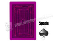 Cartões marcados invisíveis O-MEGA de papel dos cartões de jogo para a fraude do póquer das lentes de contato