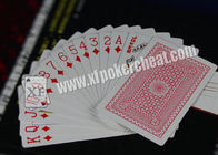 Ponte de prata da Índia que joga cartões marcados do lado para o analisador do póquer