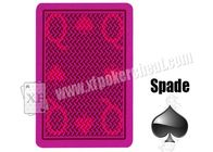 Cartões de jogo invisíveis do Em da posse de Copag Texas da fraude do póquer com as lentes de contato UV que jogam o truque