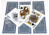 Cartões marcados do póquer do plástico real mágico durável com índice de dois Regular